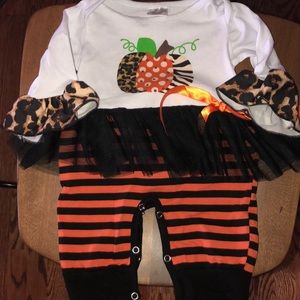 Fall onesie baby  romper